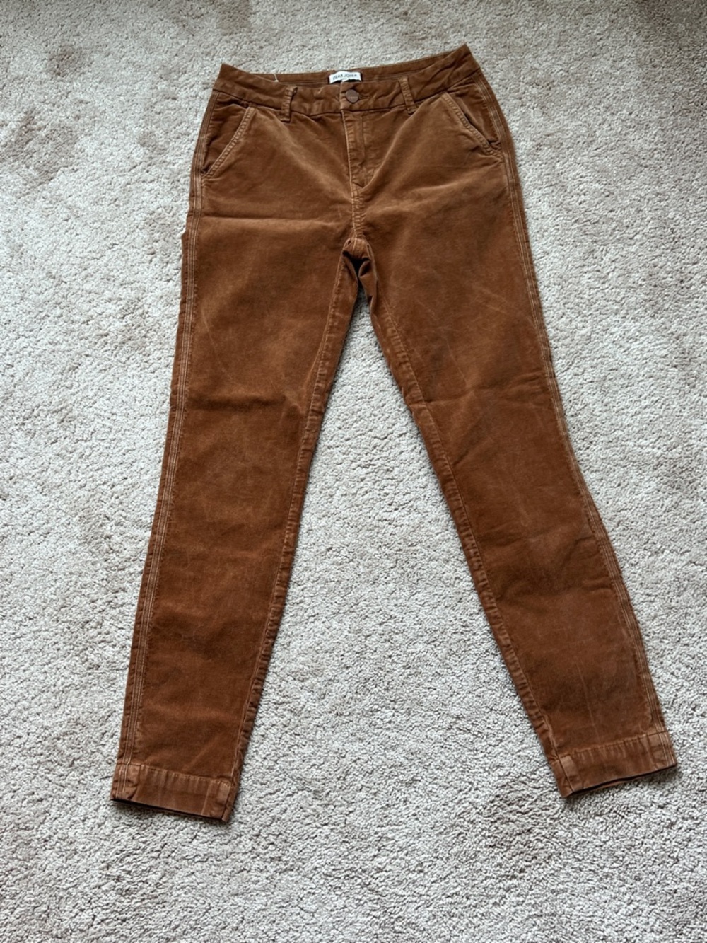 Dear John Corduroy Pants in Rust Brown